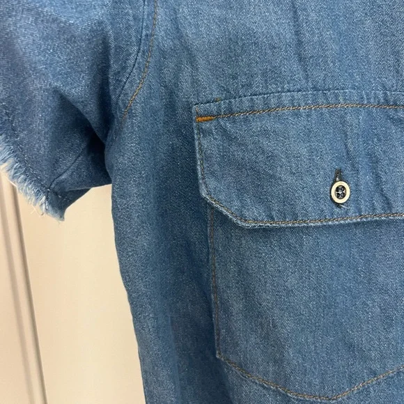 NSF Blue Lightweight Denim Shailey Two-Piece Set - Picture 3 of 7